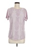 XCVI Pink Short Sleeve Top Size M - photo 1