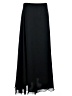 Cachet Solid Black Formal Skirt Size 8 - photo 1