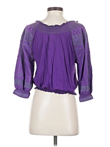 Free People 3/4 Sleeve Blouse (view 2)