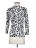 Merona 100% Cotton Animal Print White Pullover Sweater Size S - photo 2