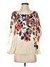 Moth Floral Ivory Pullover Sweater Size XS - photo 1
