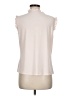 Tommy Hilfiger Ivory Sleeveless Blouse Size M - photo 2
