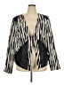 City Chic Stripes Ivory Blazer Size 24 Plus (XXL) - photo 1