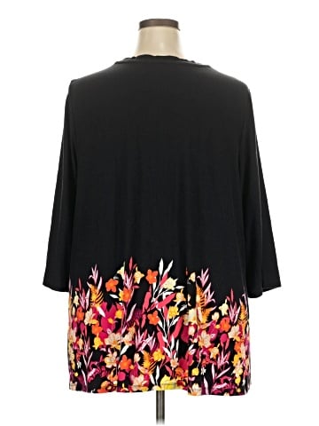 Jessica London 3/4 Sleeve Top (view 2)