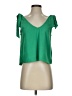 Aqua 100% Polyester Green Sleeveless T-Shirt Size XS - photo 1