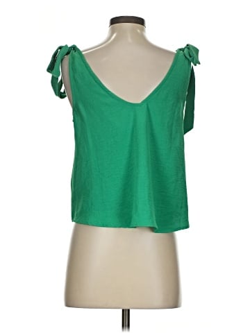 Aqua Sleeveless T-Shirt (view 2)