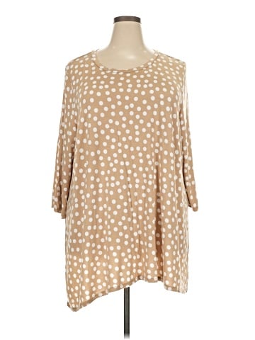 Jessica London 3/4 Sleeve Blouse (view 1)