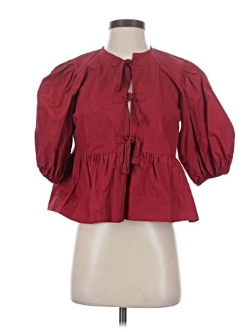 Olivaceous 3/4 Sleeve Blouse (view 1)