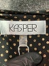Kasper 100% Polyester Black 3/4 Sleeve Blouse Size XS - photo 7