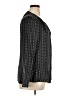 Ecru Black Long Sleeve Blouse Size XL - photo 4