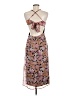 Le Lis Floral Pink Casual Dress Size L - photo 2