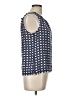 Vineyard Vines 100% Polyester Blue Sleeveless Blouse Size 10 - photo 4
