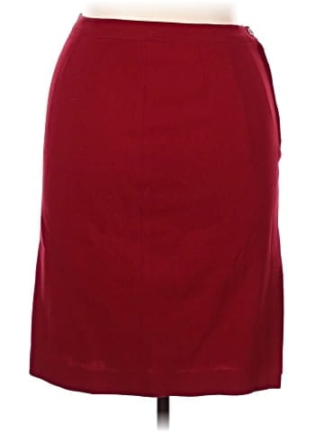 Kasper A.S.L. Wool Skirt (view 2)