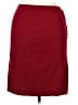 Kasper A.S.L. Solid Burgundy Wool Skirt Size 14 - photo 2