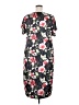 Koret 100% Polyester Tropical Black Casual Dress Size 2X - photo 2