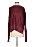 Beach Riot 100% Polyester Metallic Burgundy Turtleneck Sweater Size S - photo 1