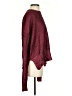 Beach Riot 100% Polyester Metallic Burgundy Turtleneck Sweater Size S - photo 4