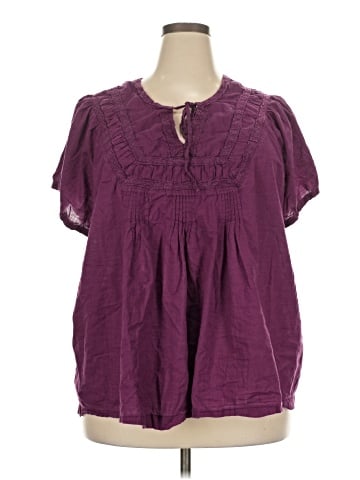 Fashion Bug Short Sleeve Blouse (view 1)