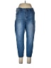 Celebrity Pink Solid Blue Jeans Size 32 waist - photo 1