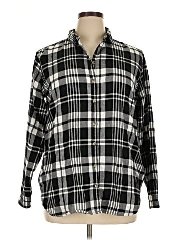 Jachs Girlfriend Long Sleeve Button-Down Shirt (view 1)
