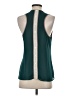 Naked Zebra 100% Polyester Teal Sleeveless Blouse Size S - photo 2