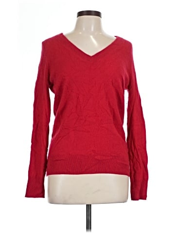 Aqua Cashmere Pullover Sweater (view 1)