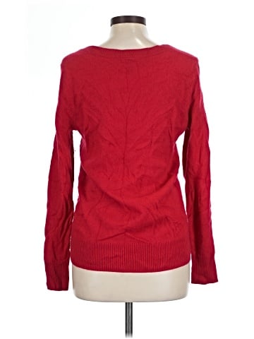Aqua Cashmere Pullover Sweater (view 2)