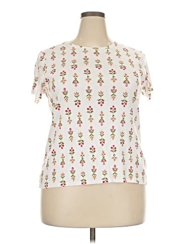 Croft & Barrow Short Sleeve Blouse (view 1)