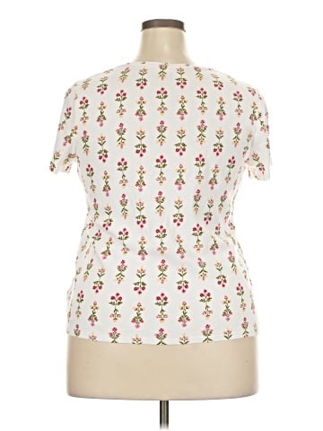 Croft & Barrow Short Sleeve Blouse (view 2)
