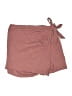 Shein Curve 100% Cotton Solid Pink Skort Size 14 Plus (1) - photo 1