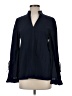 Tory Burch 100% Cotton Blue Long Sleeve Blouse Size 2 - photo 1
