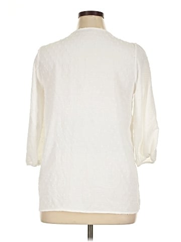 Full Moon Maternity 3/4 Sleeve Blouse (view 2)