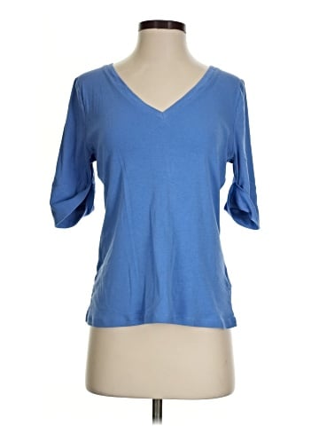 Lauren by Ralph Lauren 3/4 Sleeve Top (view 1)