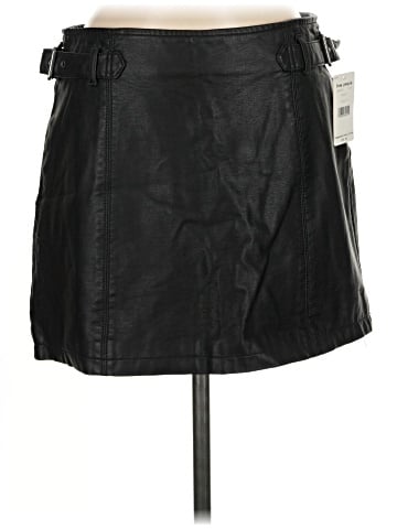 Free People Faux Leather Skirt (view 1)