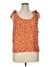 SO Orange Sleeveless Blouse Size XL - photo 1