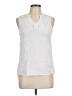 Ember White Sleeveless Blouse Size L - photo 1