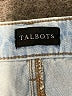 Talbots Chevron-herringbone Blue Jeans Size 6 - photo 4