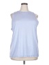 Athleta Blue Sleeveless T-Shirt Size 2X - photo 1