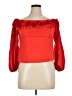 Shein Curve Red 3/4 Sleeve Blouse Size 16 Plus (2) - photo 1