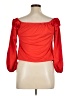 Shein Curve Red 3/4 Sleeve Blouse Size 16 Plus (2) - photo 2