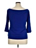 Bold Elements Blue 3/4 Sleeve Top Size XL - photo 2