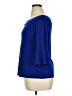 Bold Elements Blue 3/4 Sleeve Top Size XL - photo 5