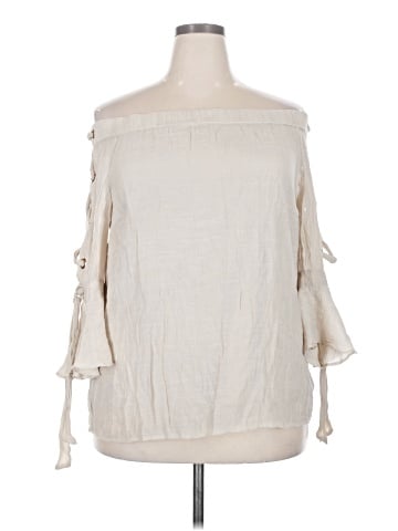 Thalia Sodi 3/4 Sleeve Blouse (view 1)