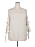 Thalia Sodi Ivory 3/4 Sleeve Blouse Size XXL - photo 1
