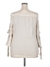 Thalia Sodi Ivory 3/4 Sleeve Blouse Size XXL - photo 2
