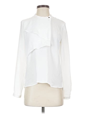 Zara Basic Long Sleeve Blouse (view 1)