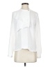 Zara Basic 100% Polyester White Long Sleeve Blouse Size XS - photo 1
