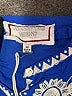 Johnny Was Blue 3/4 Sleeve Blouse Size XS - photo 7