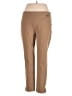 Rafaella Solid Brown Casual Pants Size XL - photo 1