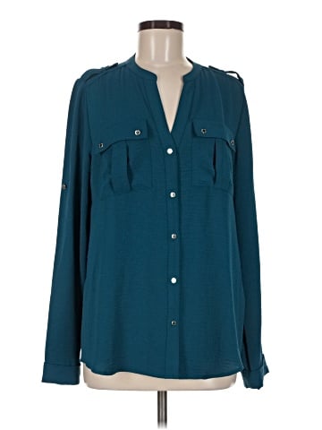 Calvin Klein Long Sleeve Blouse (view 1)